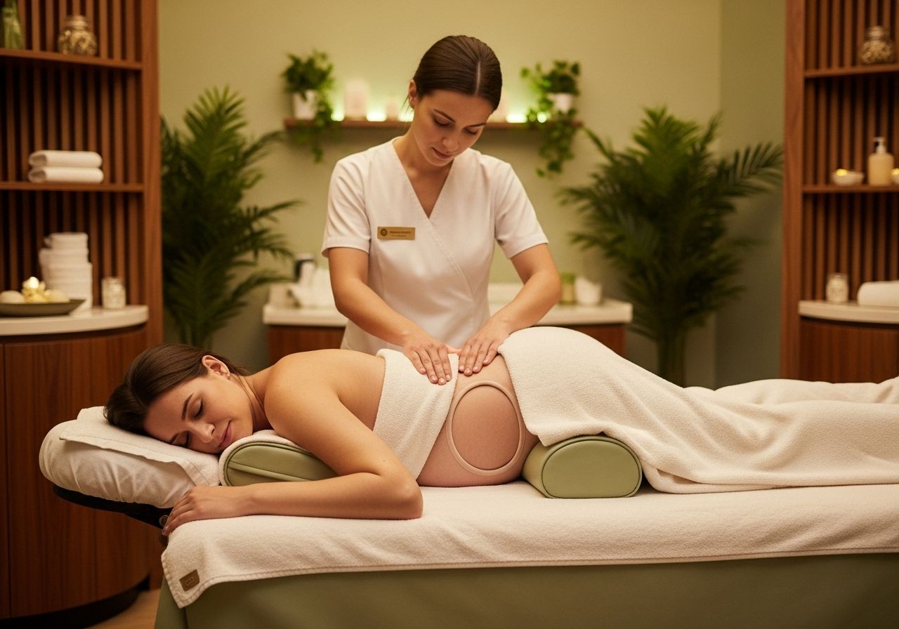Pre Natal Massage at home Dubai - Arabian Serenity